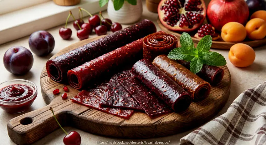 Lavashak fruit leather